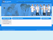 Tablet Screenshot of polscylekarzewirlandii.com